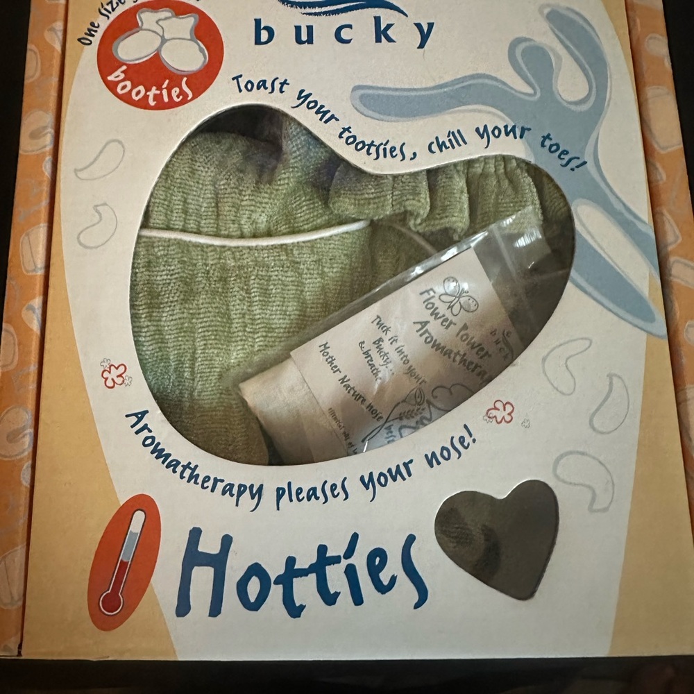 Women's Green Aromatherapy Hotties Booties